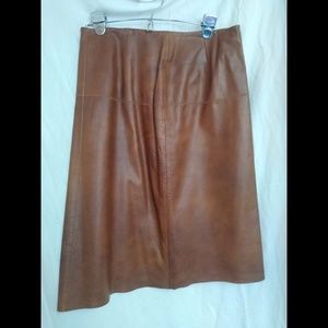 Pendleton lambskin skirt, NWT size 10